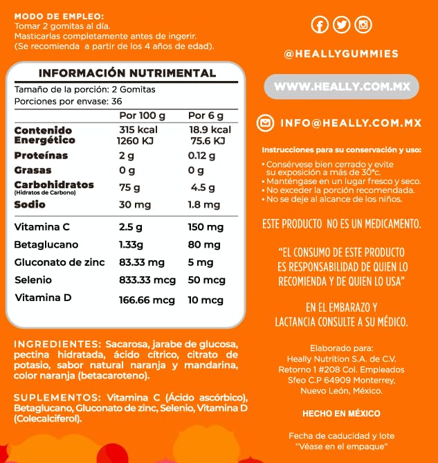 Vitamínicos, gomas de vitaminas Marca Heally (3)