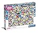 Clementoni- Impossible Hello Kitty-1000 Made in Italy, 1000 Pezzi, Puzzle Difficili, impossibili, Divertimento per Adulti, Multicolore, Medium, 39645