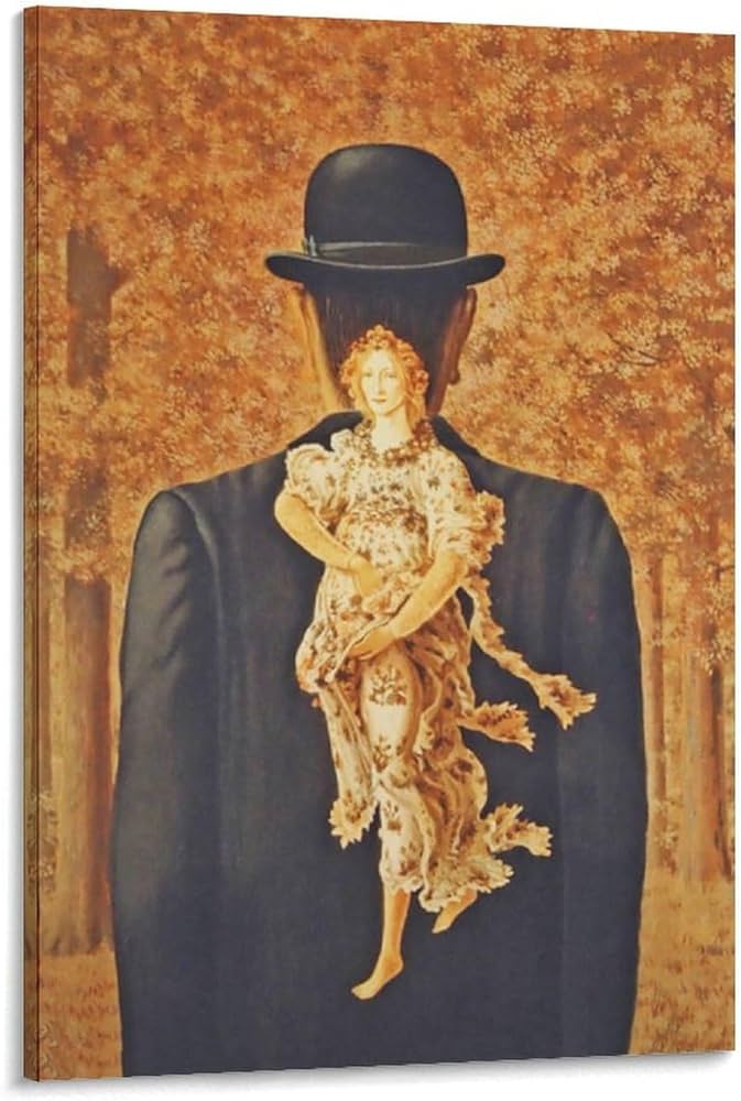 Amazon.co.jp: ルネ マグリットポスター 絵画風景画「レディ・メイドの