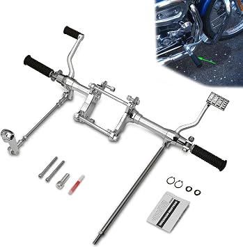 Sportster 883 1200 Forward Control pegs Chrome For Harley Sportster Foot controls kits XL 883 1200 XLH1200 XLH883 1991-1997 1998 1999 2000 2001 2002 2003 Chromed