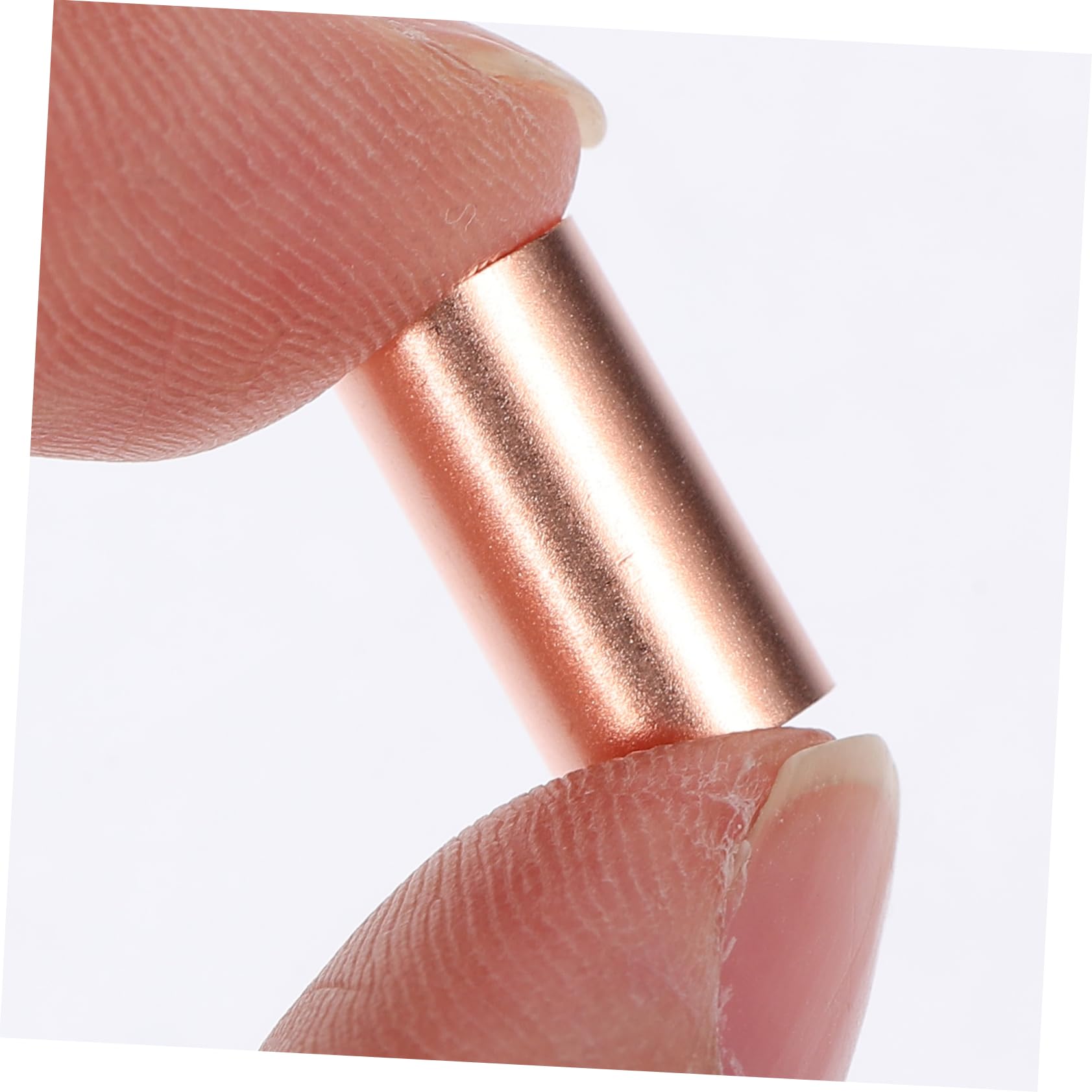 FUNOMOCYA Mini Copper Tubes 250pcs Connection Tubes High Thermal Conductivity Wire Connectors for Applications