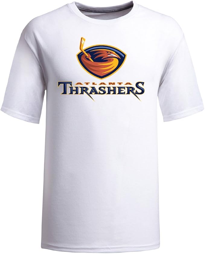 Amazon.com: NHL Men's atlanta thrashers Short Sleeve T-Shirt (White