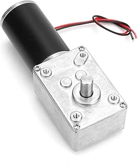 Motor de reducción de velocidad, motor de engranaje helicoidal de CC duradero Motor de reducción de velocidad de eje de 8 mm de bajo ruido para juguetes electrónicos para máquinas de(12V, 400RPM)