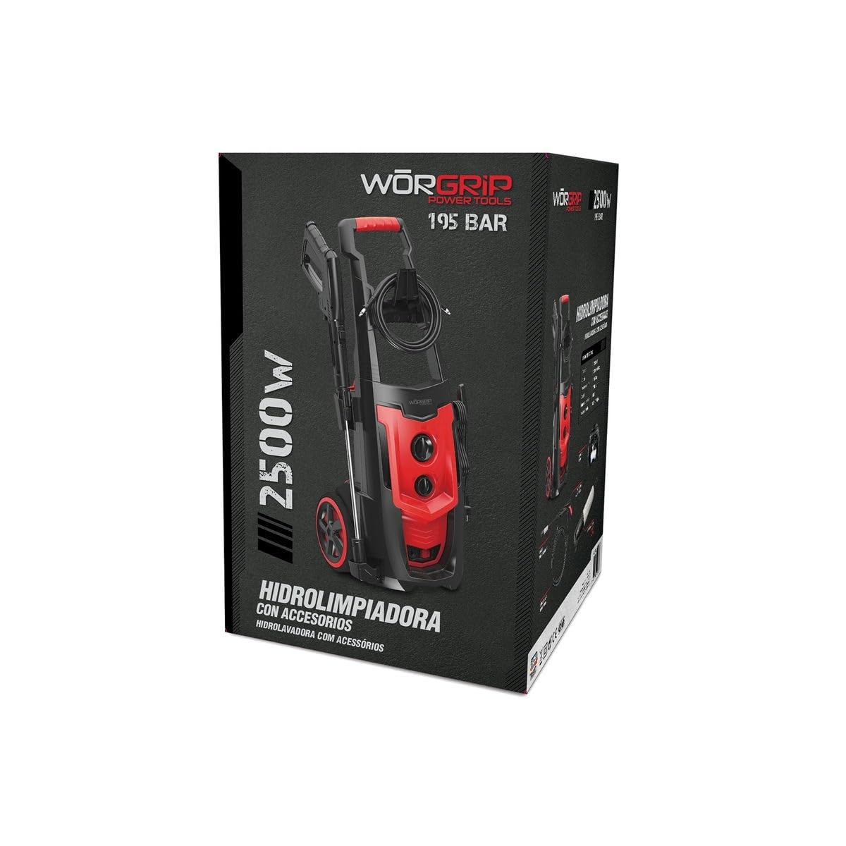Hidrolimpiadora worgrip 2500w.