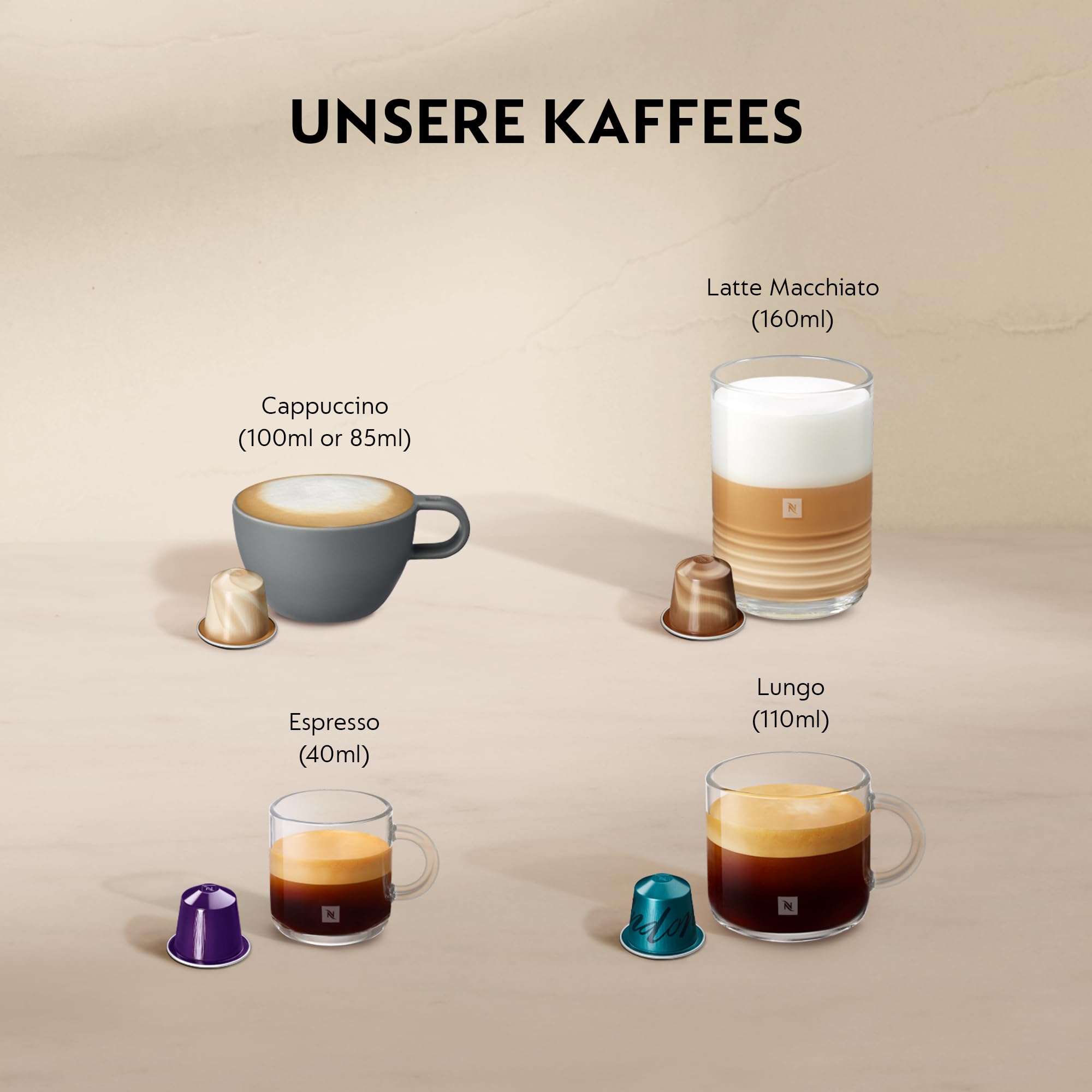 Nespresso Krups XN761B Citiz&Milk Kaffeekapselmaschine 1260W 19 Bar silber