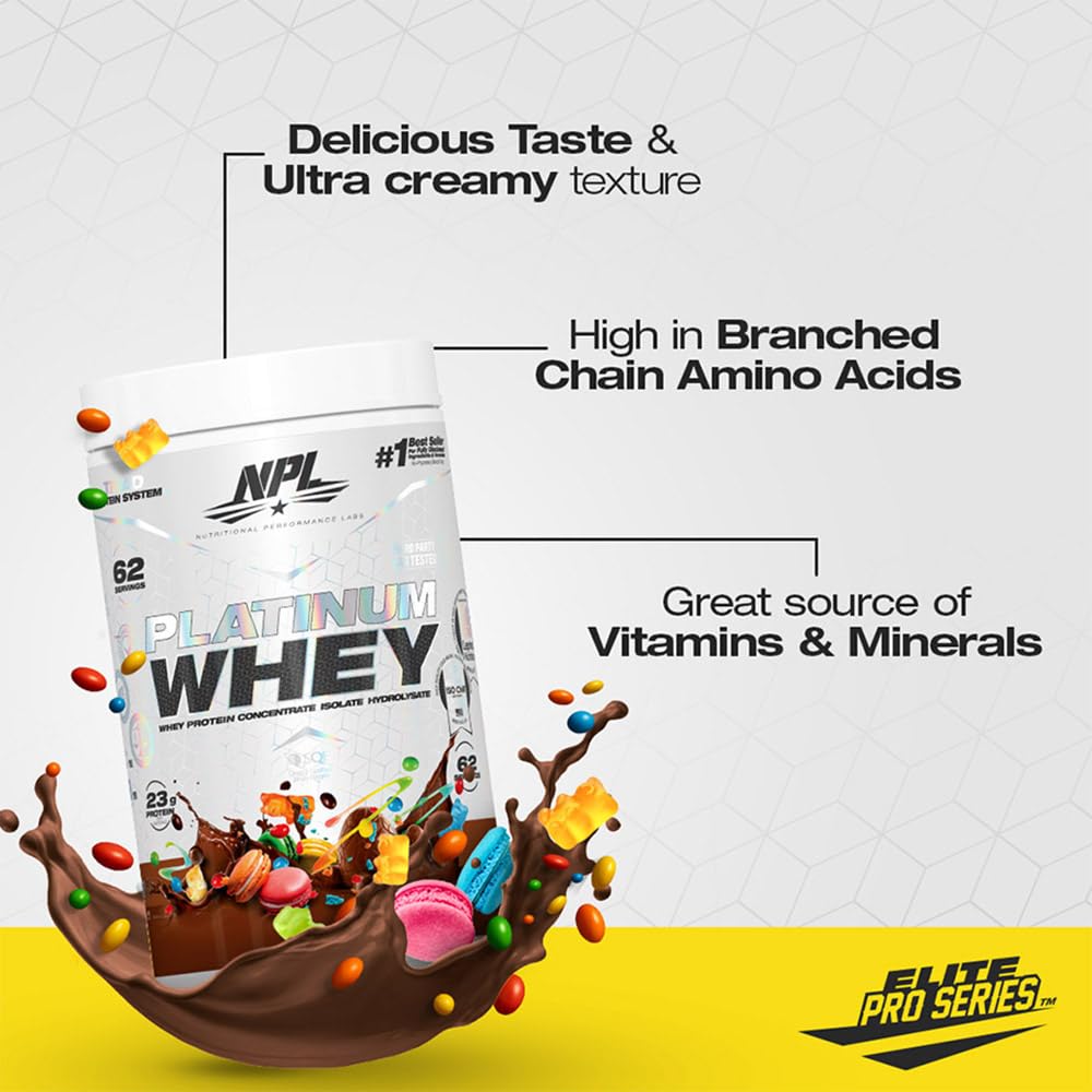 NPL Platinum Whey 908g Vanilla Ice Cream : Amazon.co.za: Health