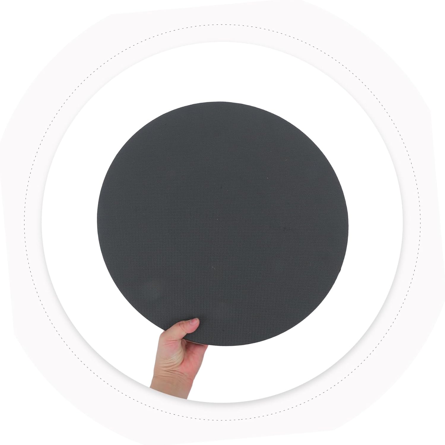 Plastic Slide Board Transfer Disc for Seniors and Disabled Users with High Weight Capacity and Non-Slip Eva Material, Convenient Bed Transfer Aid for Settings and Postsurgical