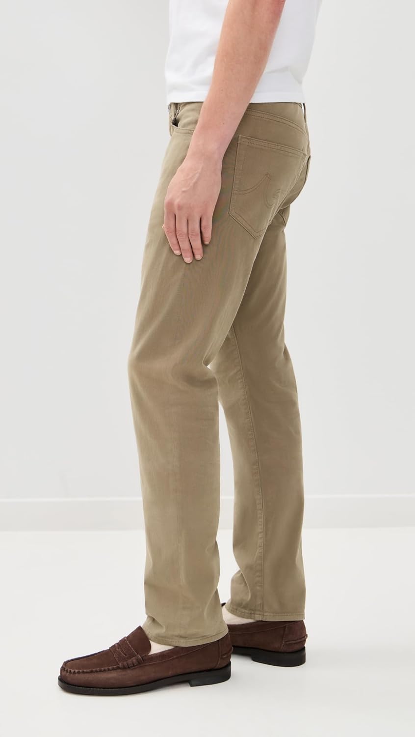 AG Adriano Goldschmied Men's Graduate Tailored Sueded Italian Twill Pants - Image 5