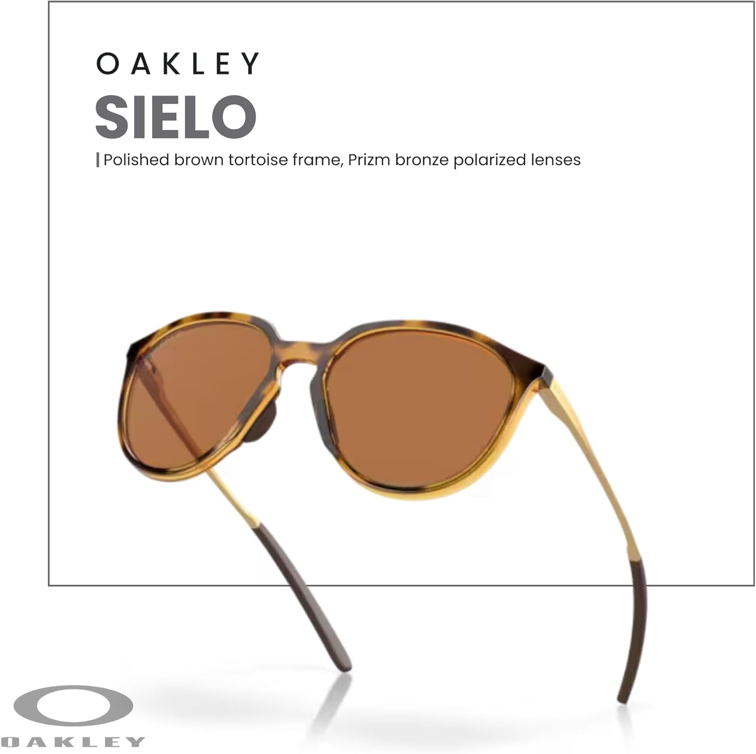Oakley Sielo OO9288 Round Sunglasses for Women+ Bundle Accessory Leash Kit, Microfiber Pouch
