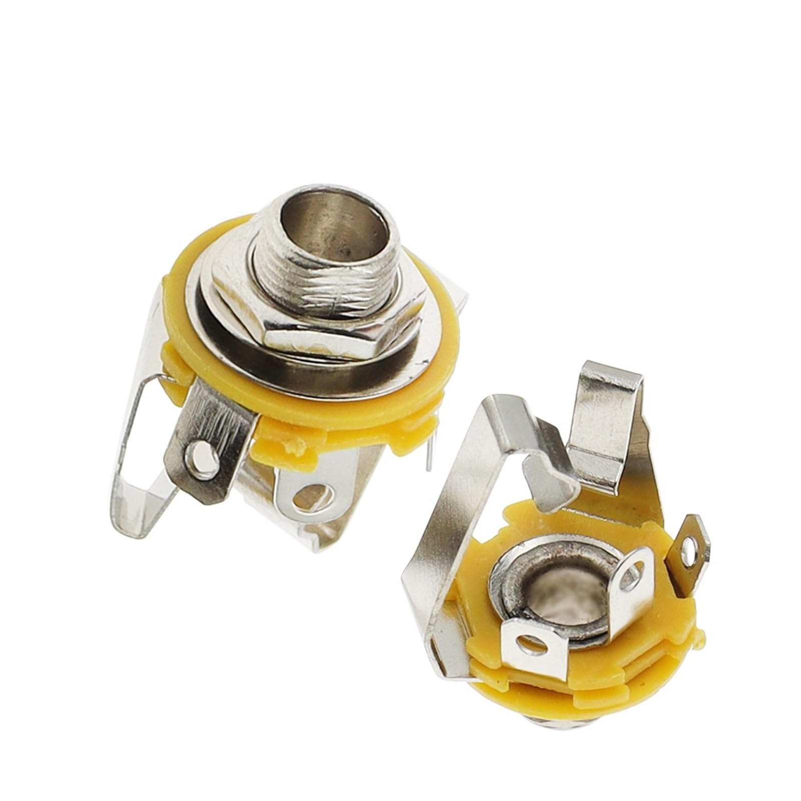 Connettore femmina jack stereo a 3 poli da 6,35 mm/6,5 mm, connettore femmina 6,35 tipo di saldatura, 10 pezzi