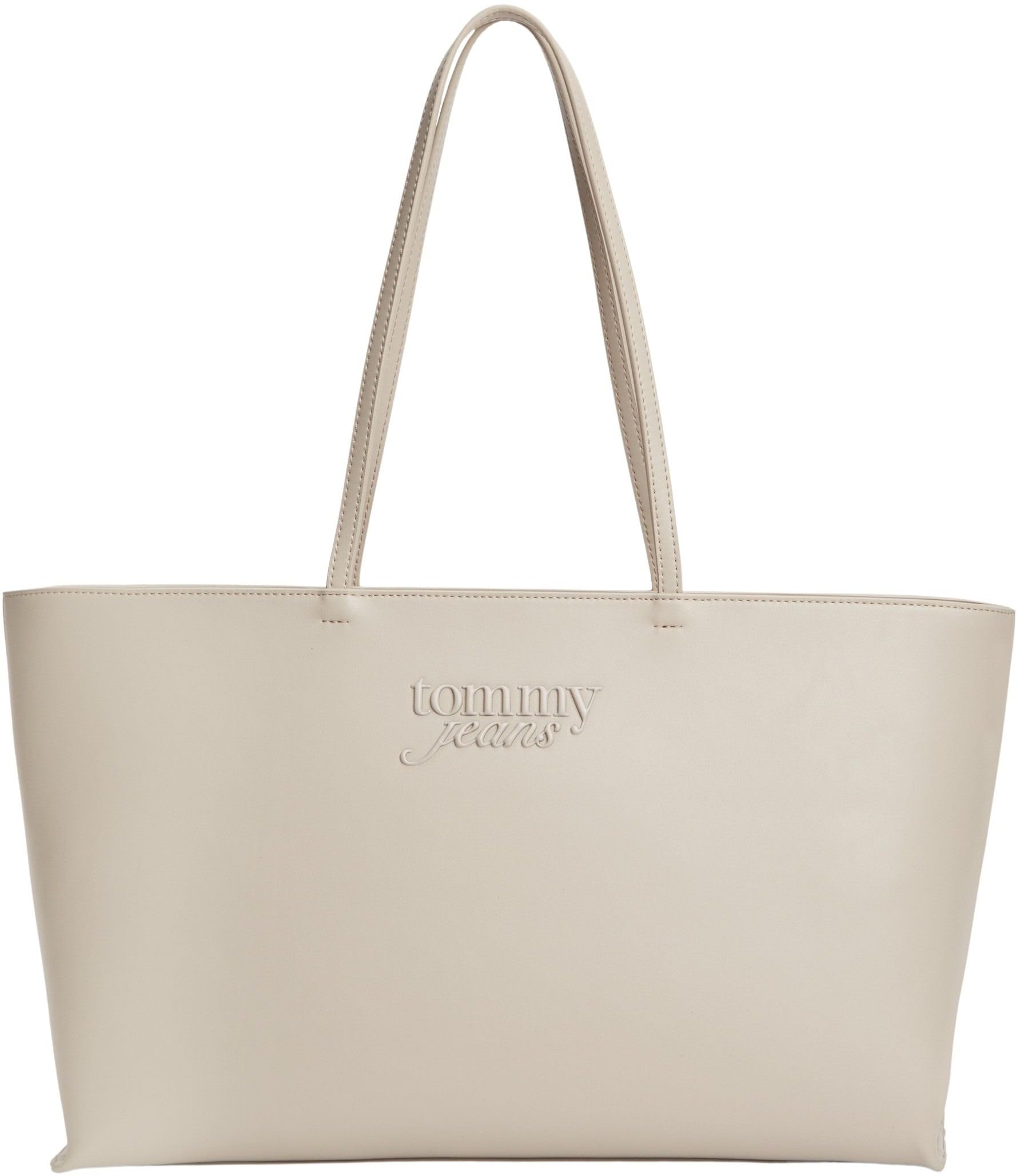 Tommy Jeans Women's Tjw Must Tote AW0AW18455, Beige (Stone), One Size