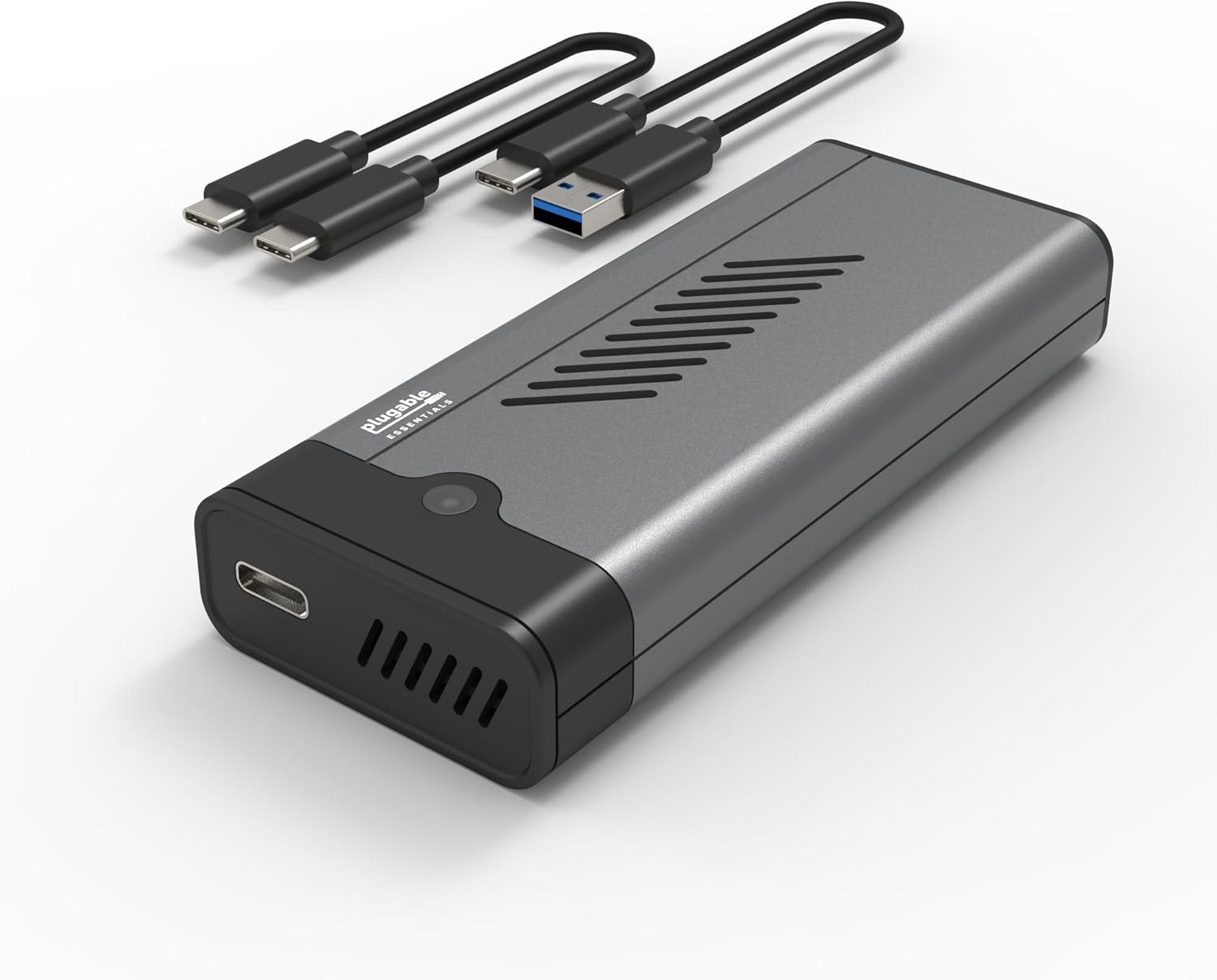 Plugable Caja Externa USB C para SSD M.2 NVMe Aluminio miniatura 1