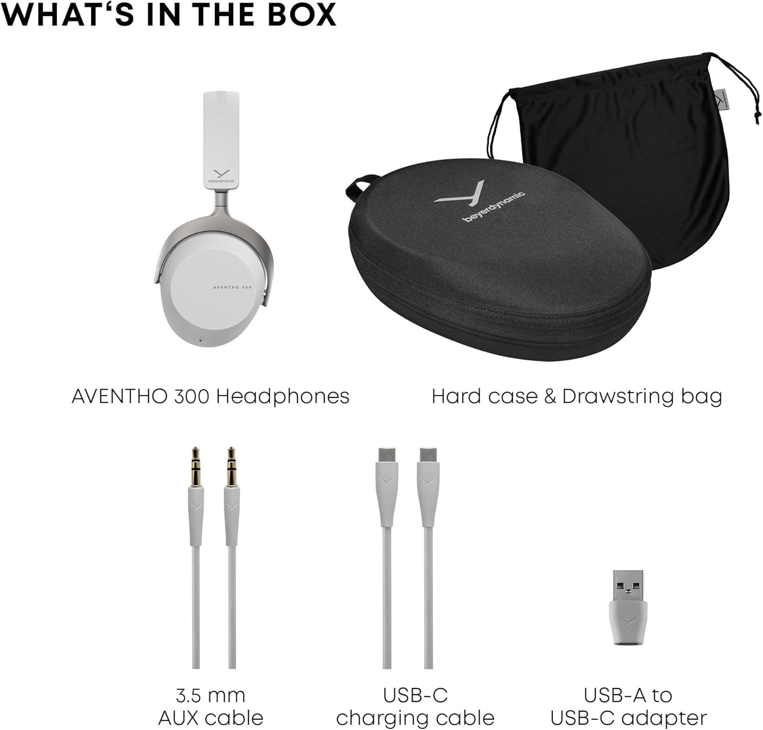 beyerdynamic AVENTHO 300 ワイヤレスヘッドホン beyerdynamic AVENTHO 300 Wireless Bluetooth Headphones, Over Ear