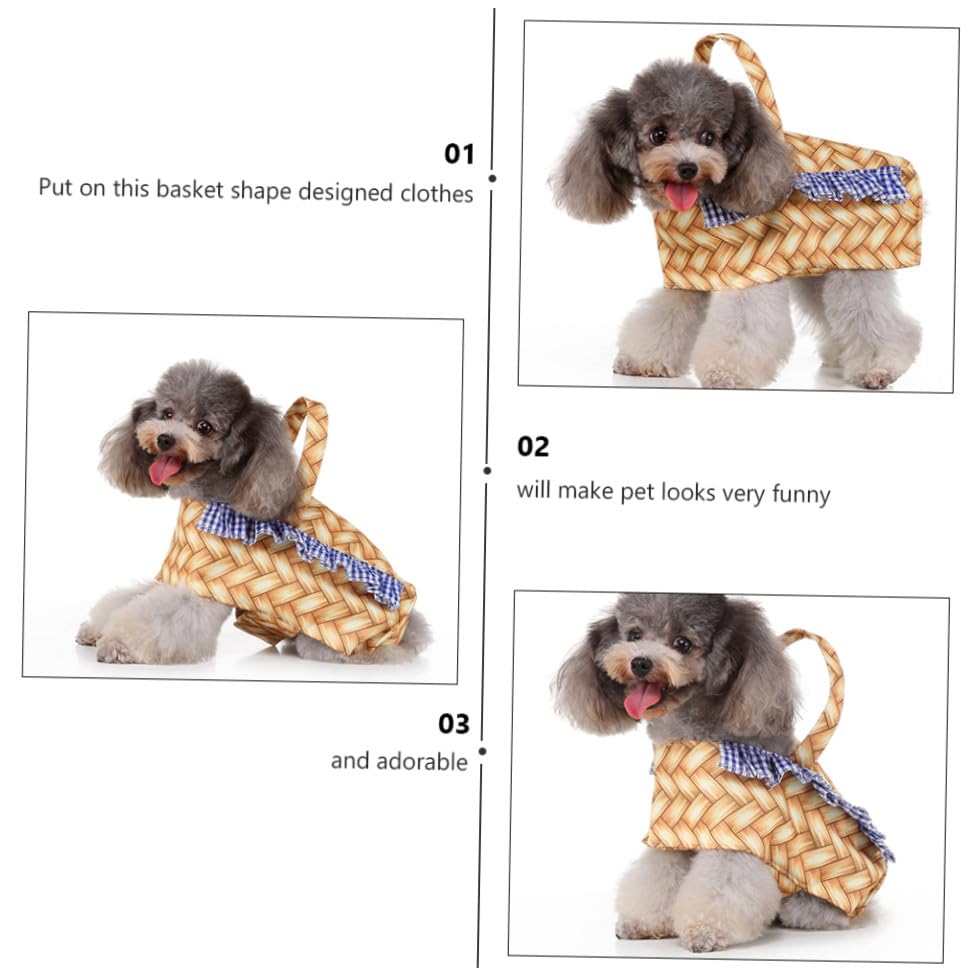 Disfraz para perro forma cesta tamaño XL miniatura 6