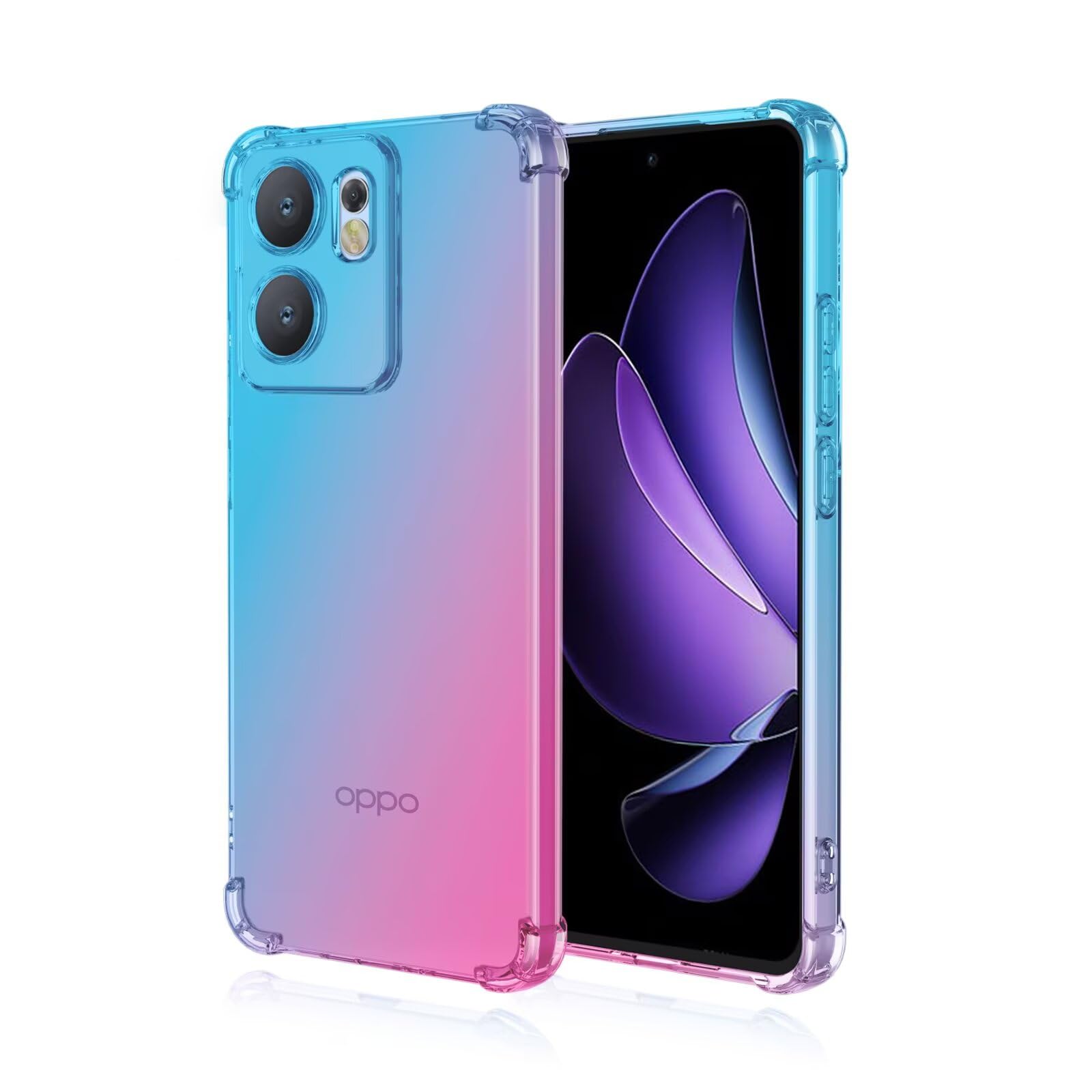 TPU Silikon Hülle Für Oppo Reno13 F / Reno 13F 5G (6.67 Zoll) - Farbe Chinarot, Weich & Schützend