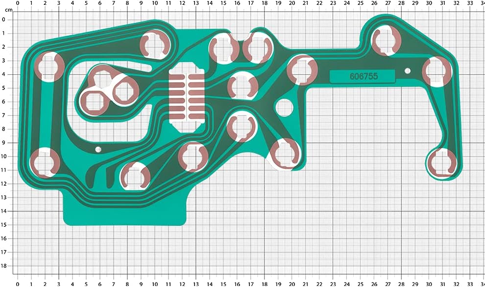 BENET Replacement for Corvette C3 1978-1982 Speedometer and Tachometer Printed Circuit Board 606755