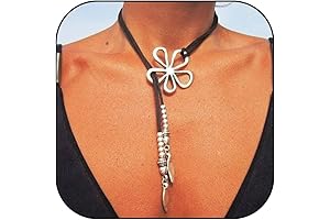 Enchanting Heart Leather Necklace: Embody Bohemian Grace