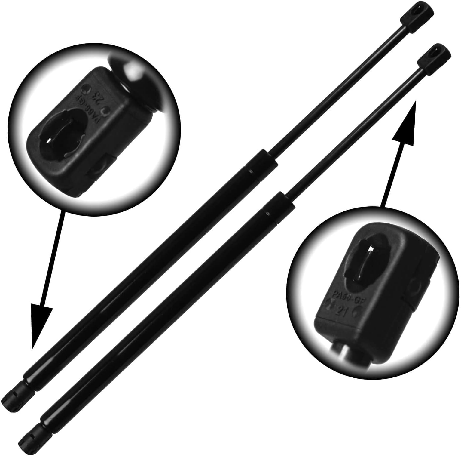 Lift Supports Depot Qty (2) Machinery Replaces RA543-000-002-LP RA103492-K01 PM3896 RA543000002