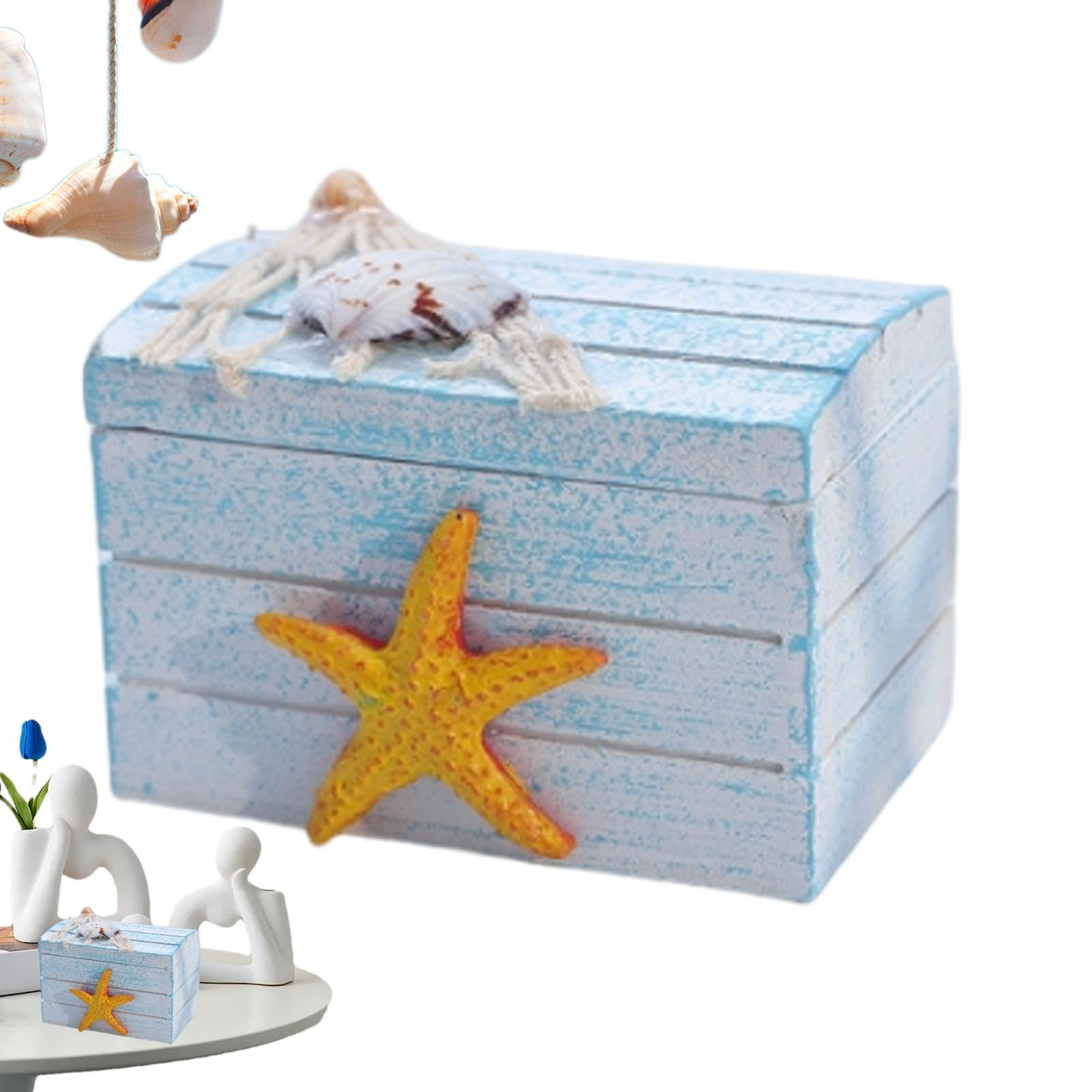 Stelle Marine In Legno Taglio Laser - Decorazione Fai Da Te, 3cm, Confezione Da 100 Pezzi - Per Creazioni Artigianali - Foto 7