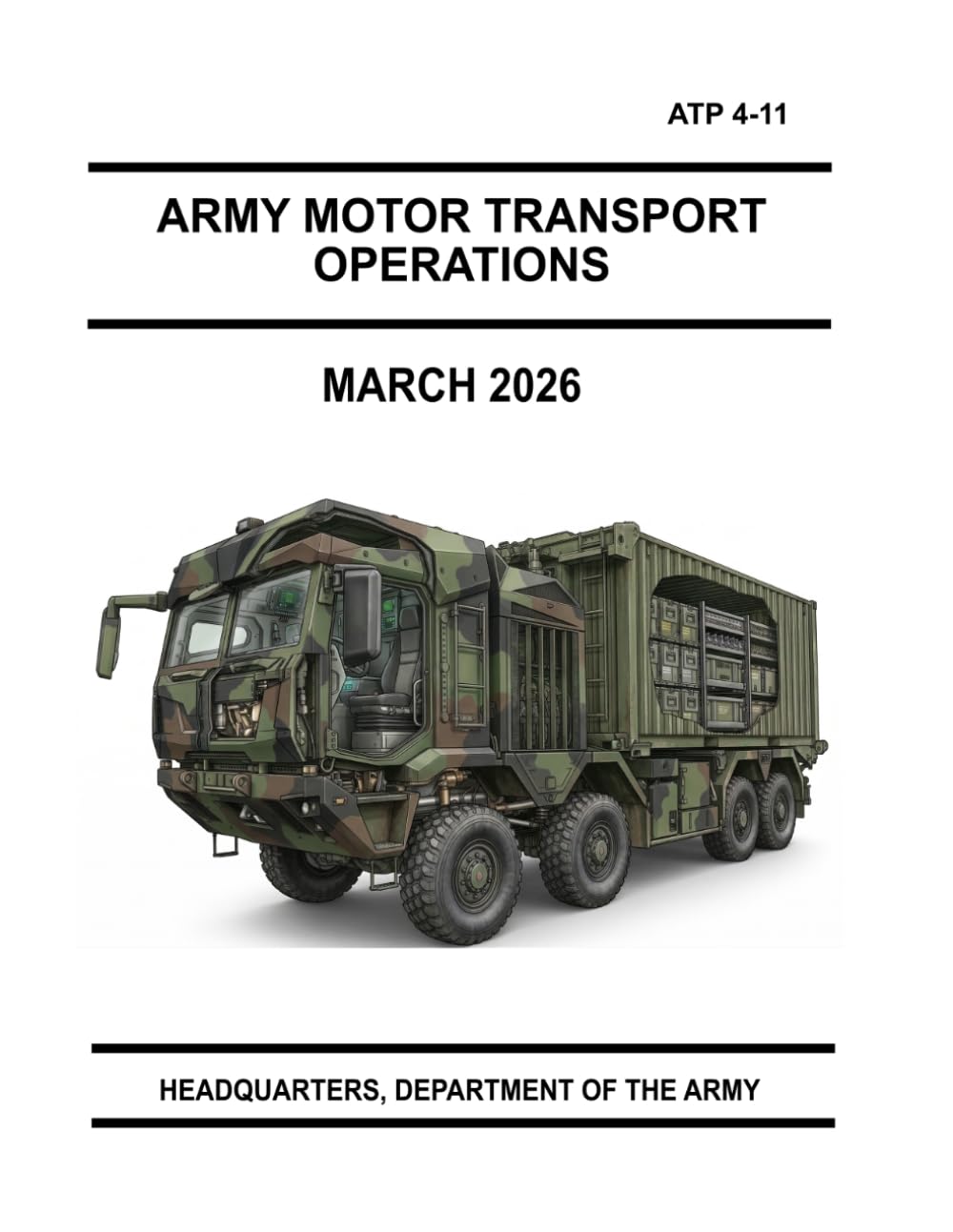Army Motor Transport Operations: ATP 4-11 March 2026