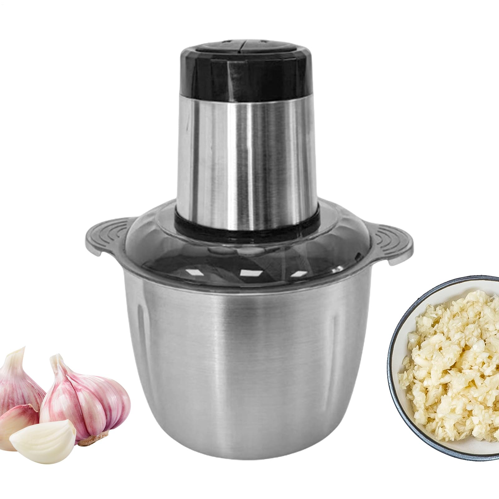 Hacheur électrique à garlic Hachoir à Viande et Presse-purée