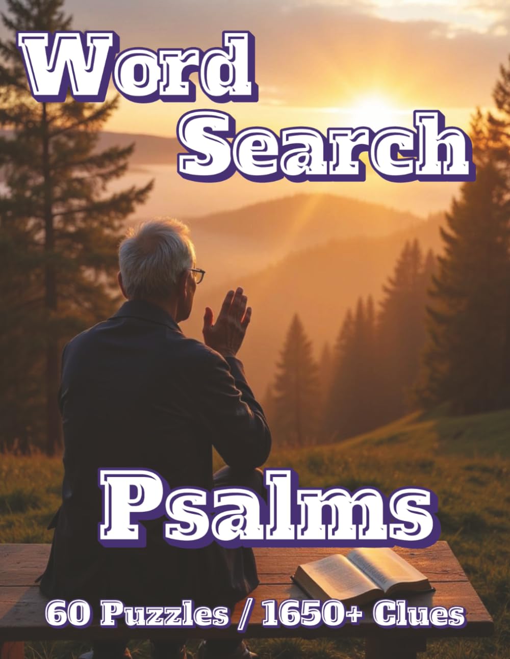 Word Search Psalms: 60 Puzzles 1650+ Clues