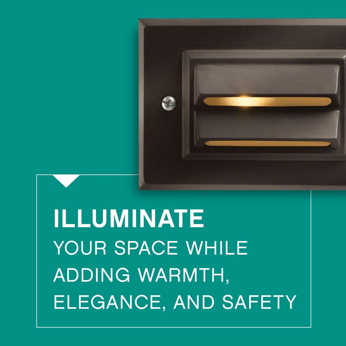 Hinkley Horizontal LED Deck Sconce 12V Bronze Finish