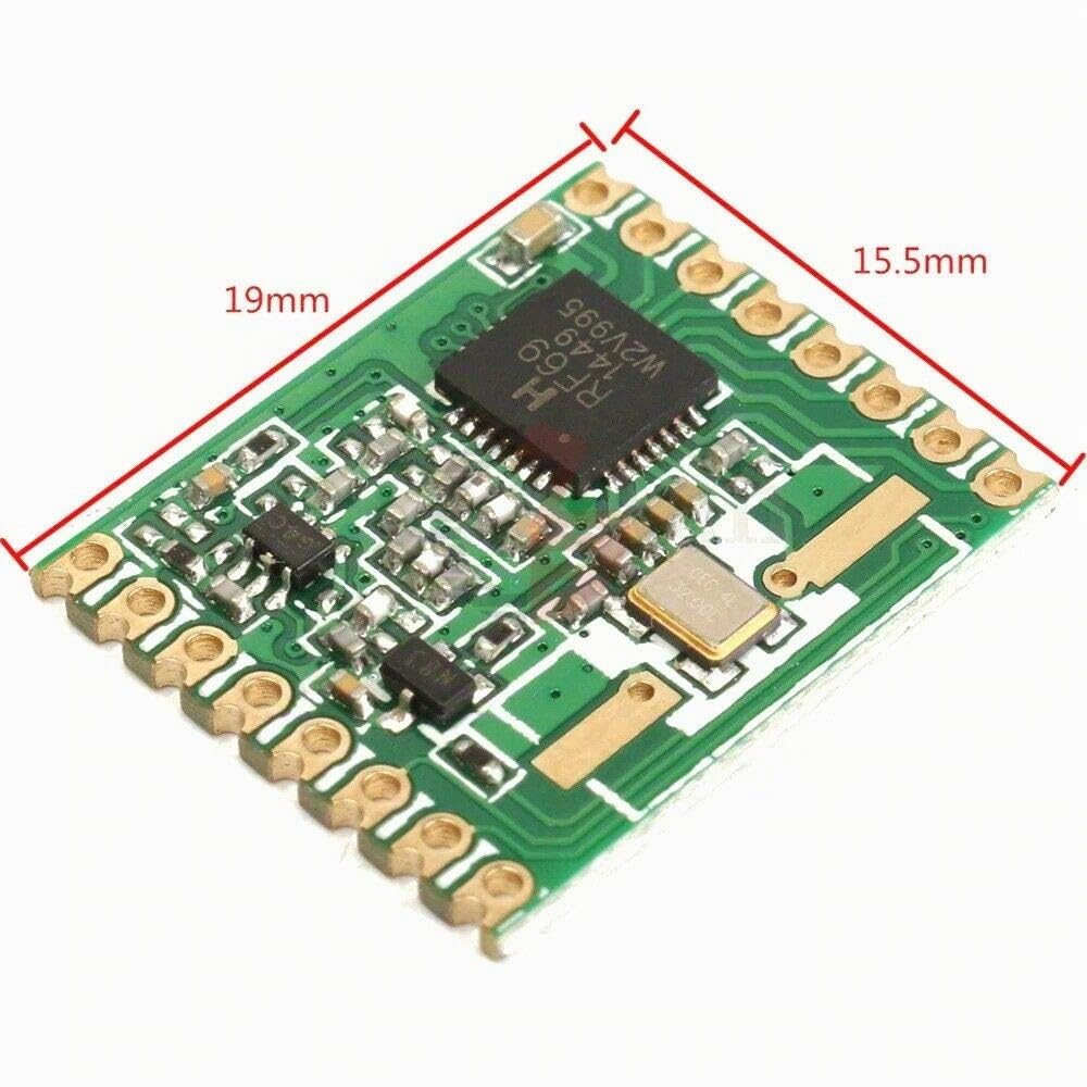 5 Stück RFM69HW 433 MHz + RFM12B HopeRF Wireless Transceiver RFM69HW-433S2