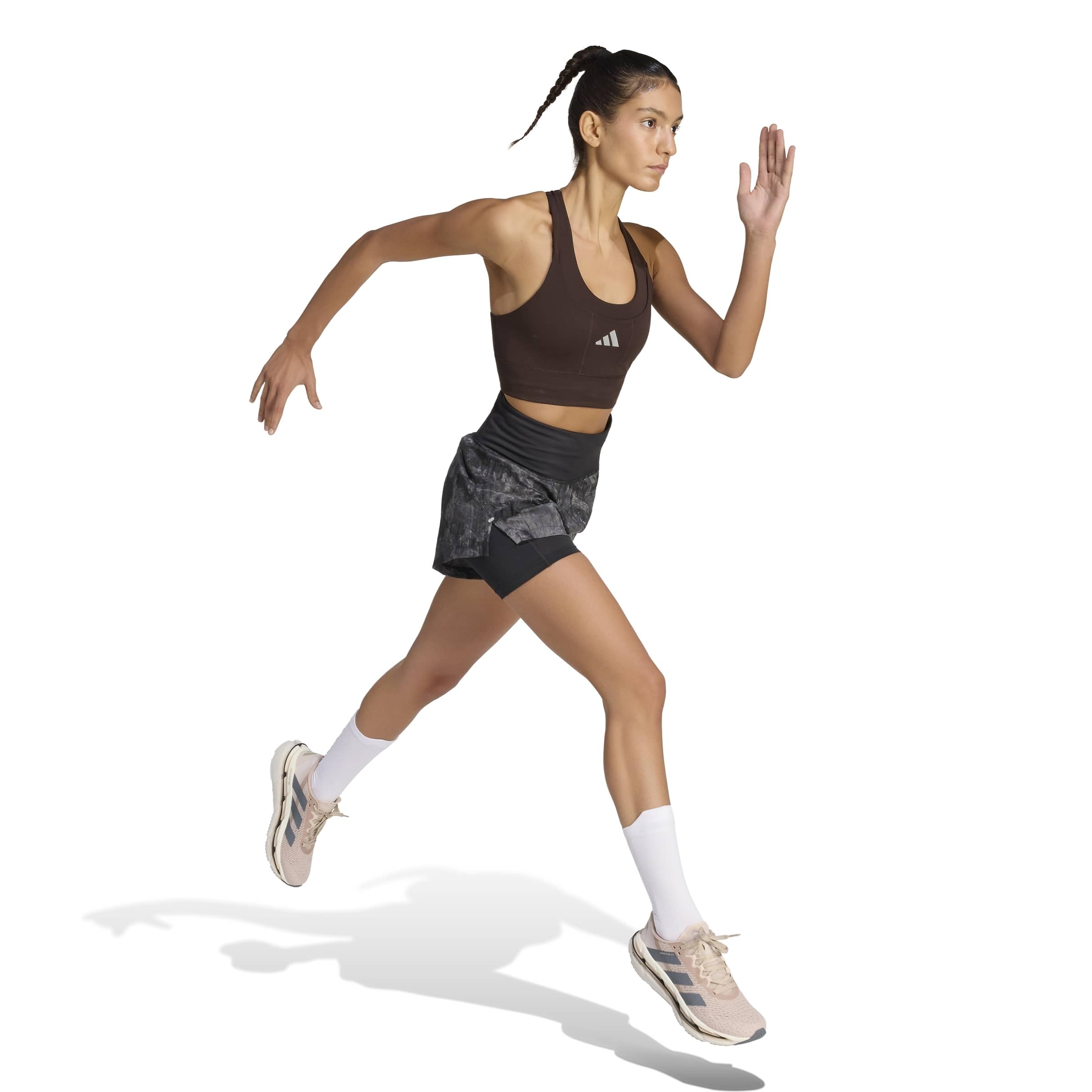 adidas Women's Sujetador de Running para Impacto Medio con Bolsillo adi365