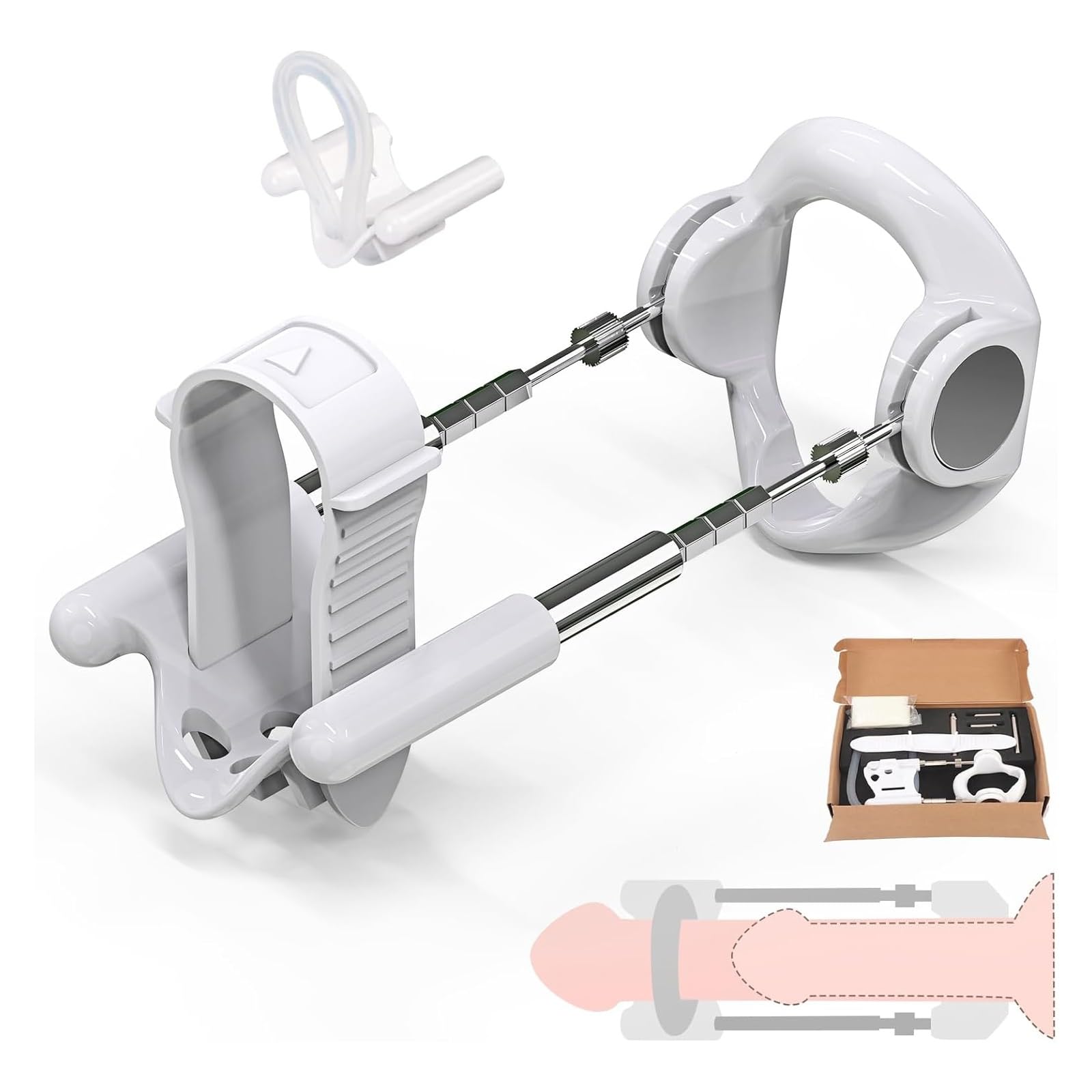 Extenseur de Pénis Masculin Pompe à Pénis, Exerciseur de Pénis Masturbeuse l'agrandissement du Pénis Sextoys Adultes for Hommes