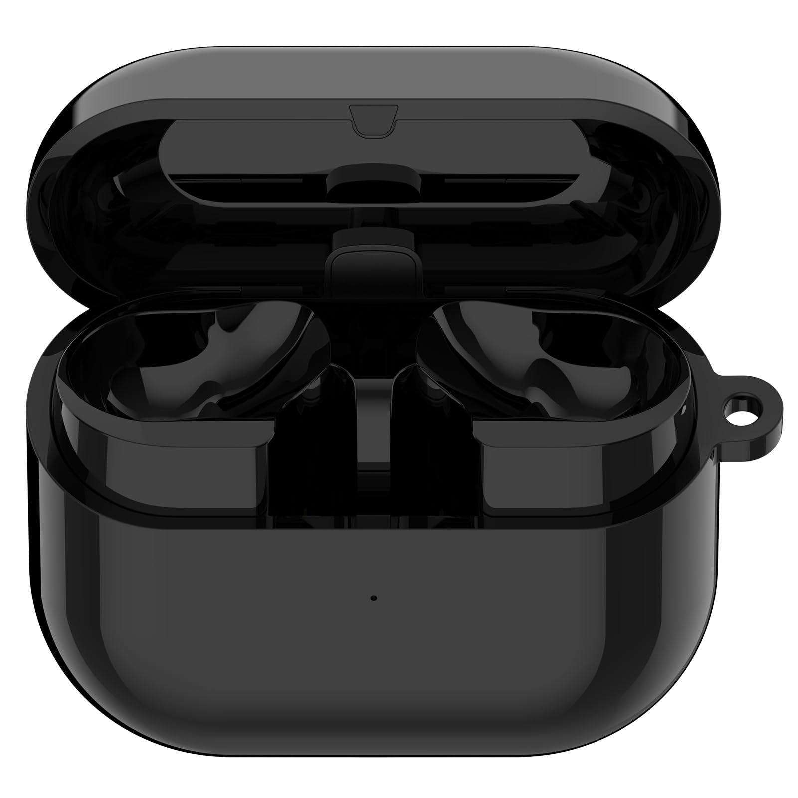Étui de chargement de rechange compatible avec Samsung Galaxy Buds 3 Pro - Boîtier de chargement - Support pour écouteurs SM-R630 (noir)