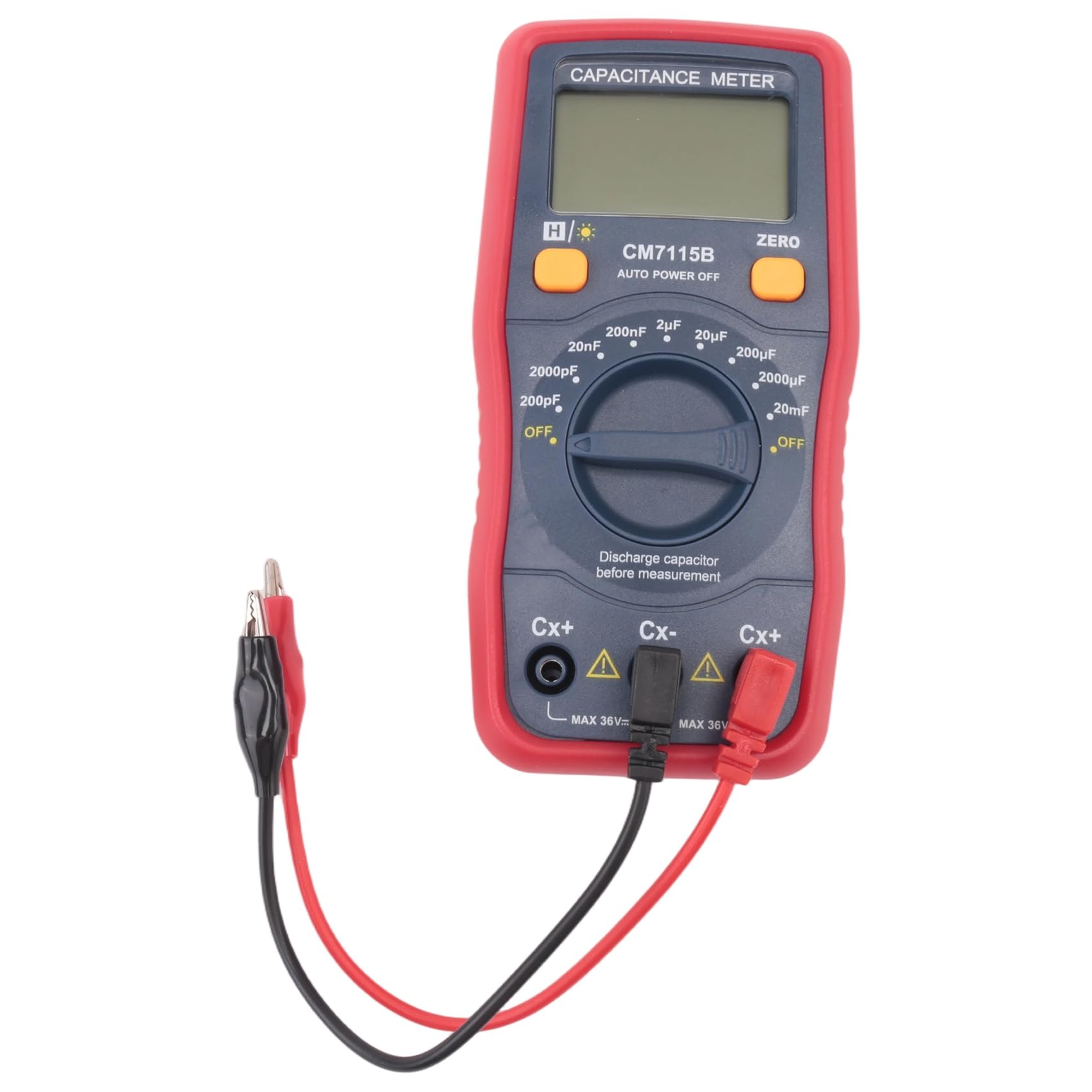 pofaa CM7115B Capacitance Meter Digital Multimeter LCD Display Measurement Tool,CM-7115A Upgrade