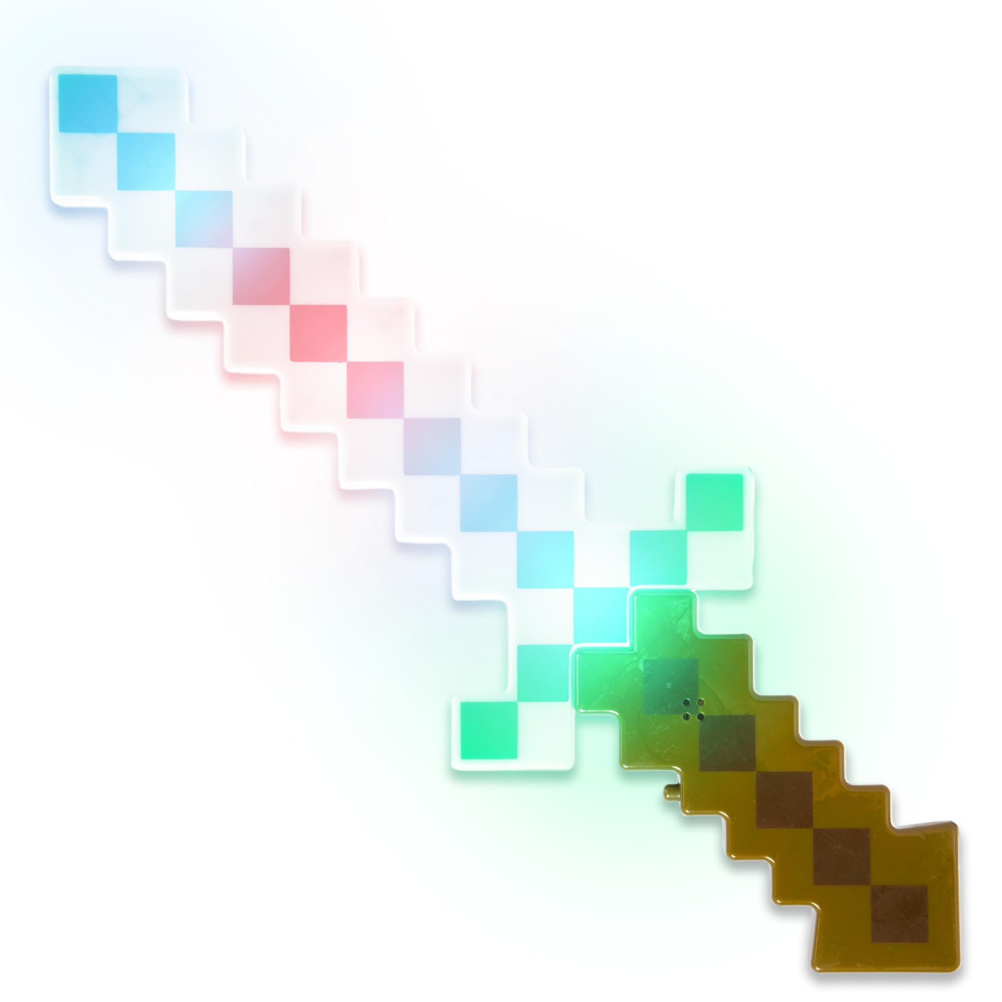 LED 18" Light Up Pixel 8-Bit Toy Sword for Kids