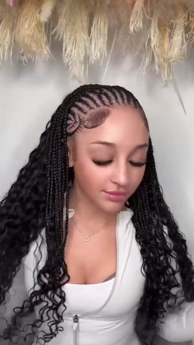MOTFIN Human Braiding Hair for Boho Braids 3 pack  Curly Wave Bulk Bundles