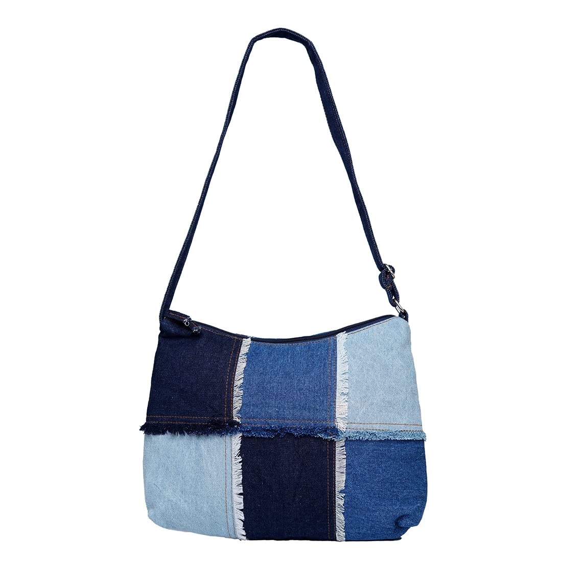 The Purani Jeans Side CrossBody Sling Bag for Women Stylish Latest Girls Handbag New Denim Adjustable Shoulder Strap with 18 Months Warranty (Crossbody Bag) (B09MFXVY9Y) Amazon Price History, Amazon Price Tracker