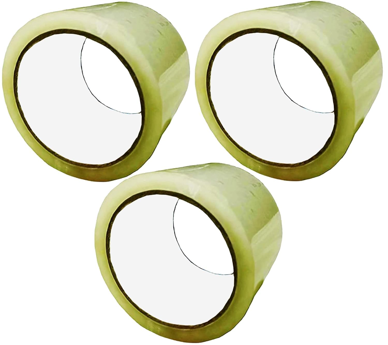 Heavy Duty Transparent Packing Tape - 3 inches 65 metre High Strength Cello Tape Stationary Adhesive Tape Roll in Wide Broad Big Size Best for Packaging Box Refill Dispenser - (White) Pack of 4 (B0D8VK1LJK) Amazon Price History, Amazon Price Tracker