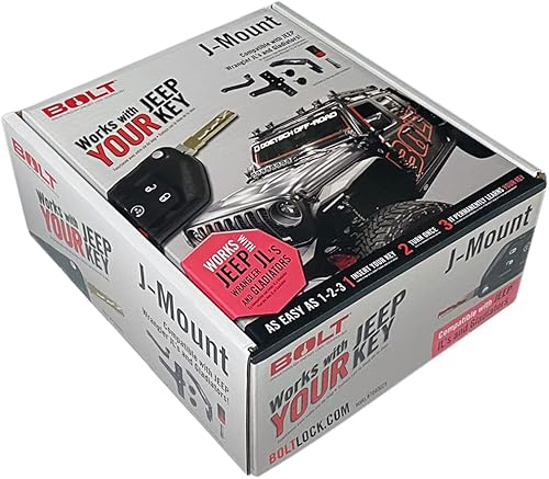 Miniatura 3 de BOLT Cerradura 7040029 Montaje en J para Jeep Wrangler JL & Gladiator