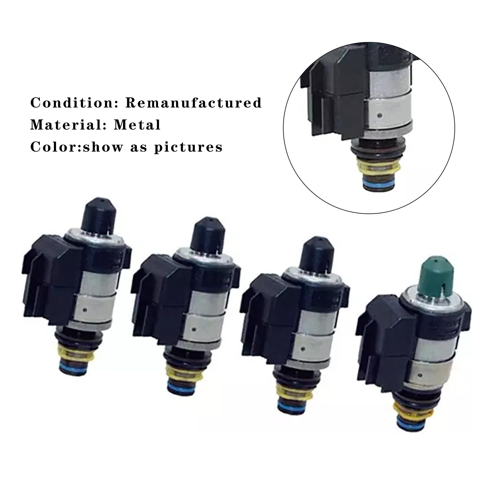 Topteng 722.8 Auto Transmission Solenoids 0260130035 0260130034 2202271098 A2202271098, Adatto per Mercedes Benz A/B Class 05-11 CVT FWD L4 1.5L 1.7L 2.0L