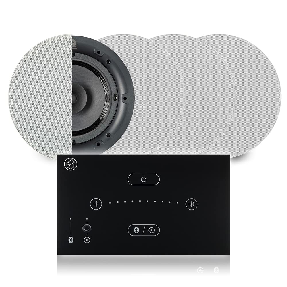 Buy Systemline E50 Recessed Bluetooth Ceiling Speakers Kit 4x QI65CB