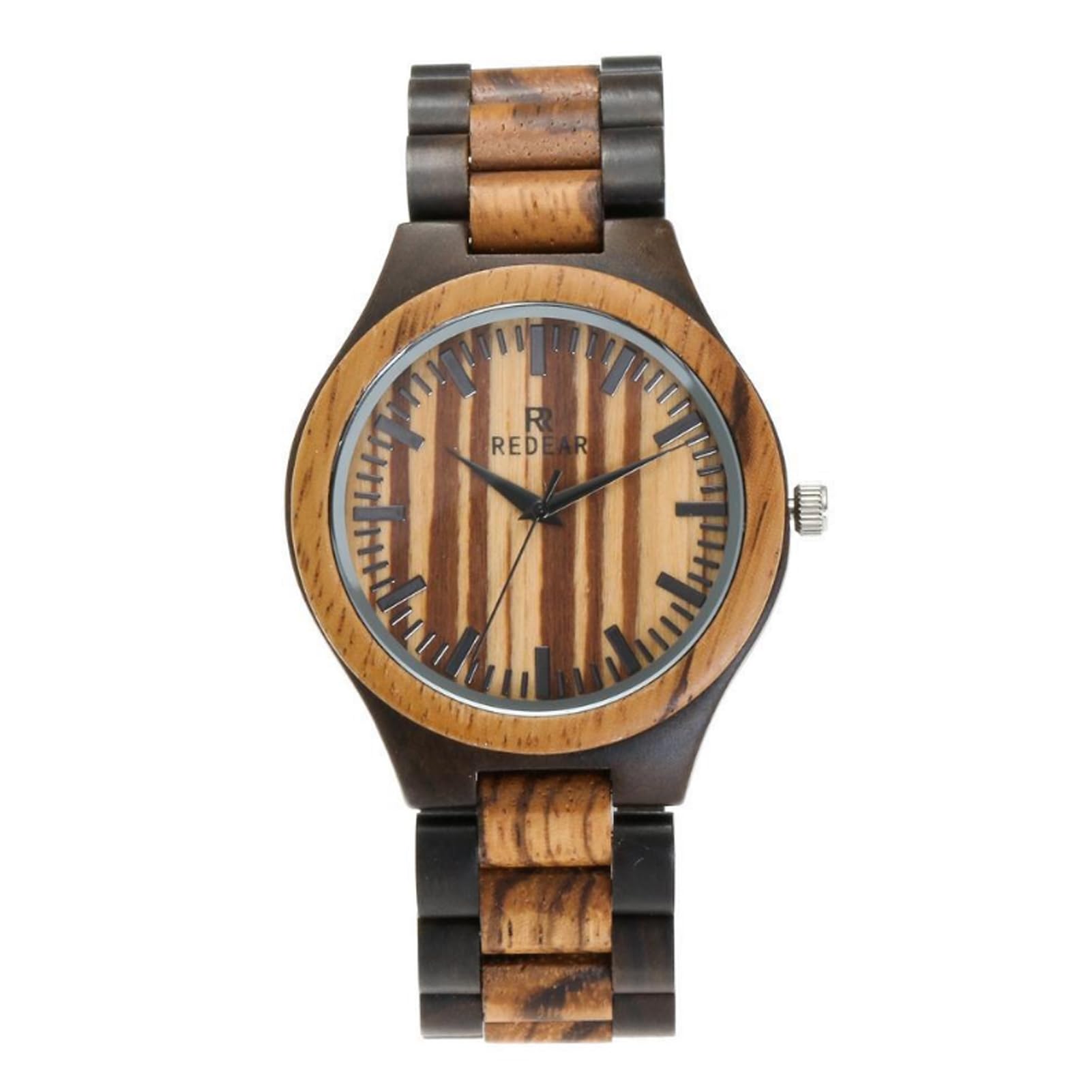Orologi in Legno per Uomo, Orologio da Polso in Legno Naturale Personalizzato con Incisione e Cinturino in Legno, Anniversario, Compleanno, Marito, papà, Fidanzato, Figlio