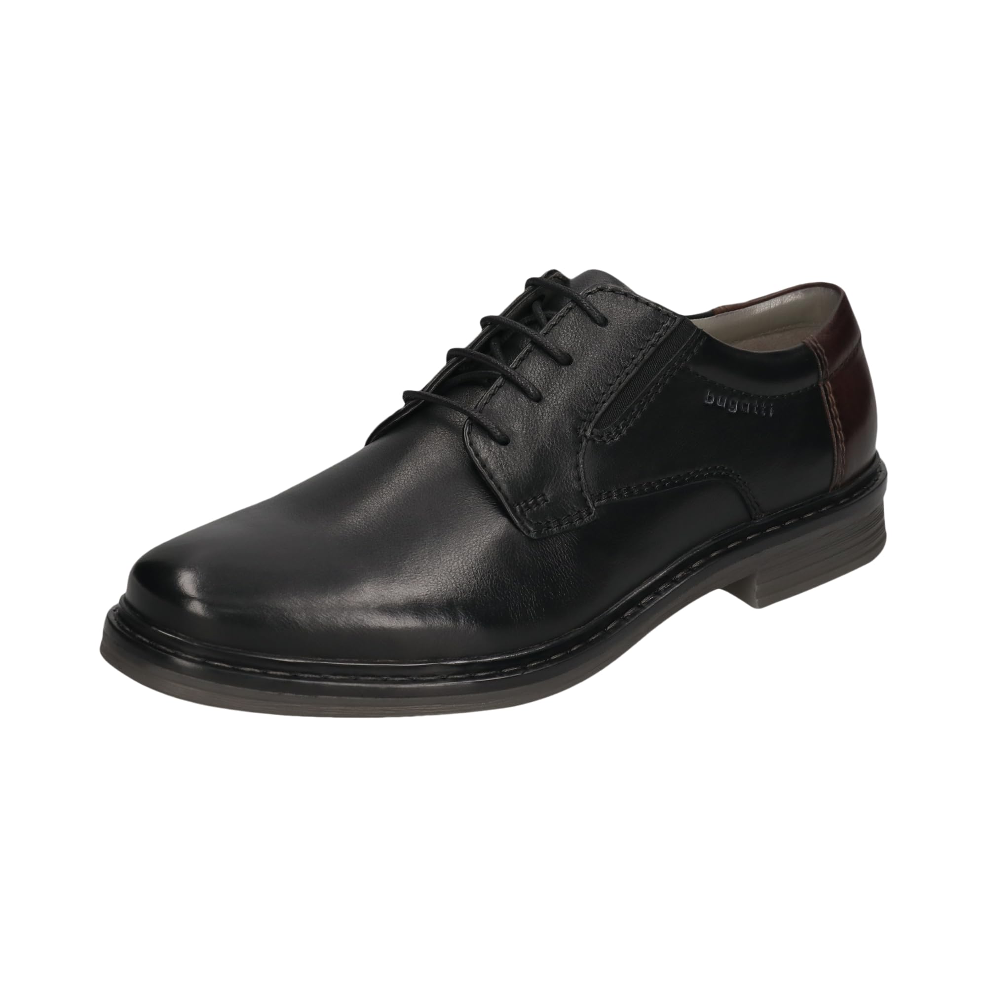 bugatti Men 311-aoc03 Lace-up Shoes, Black Dark Brown, 8 UK