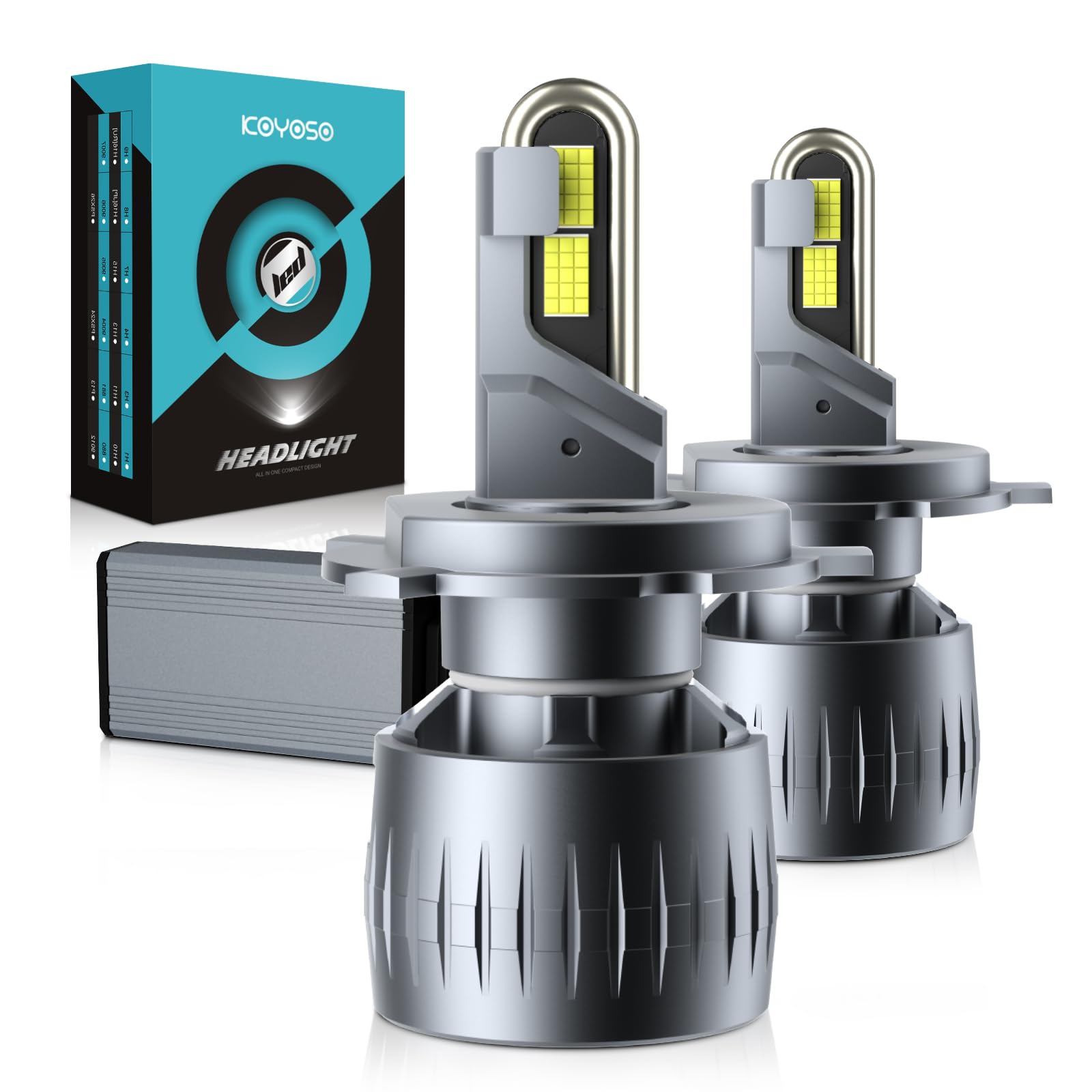 KOYOSO H4 LED 180 W, 40000 lm