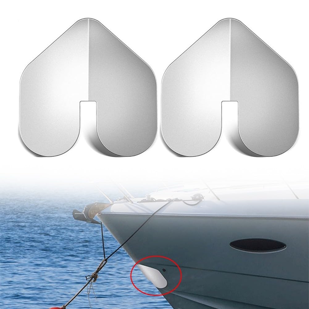Lot de 2 protections de bateau en acier inoxydable pour un transport sûr