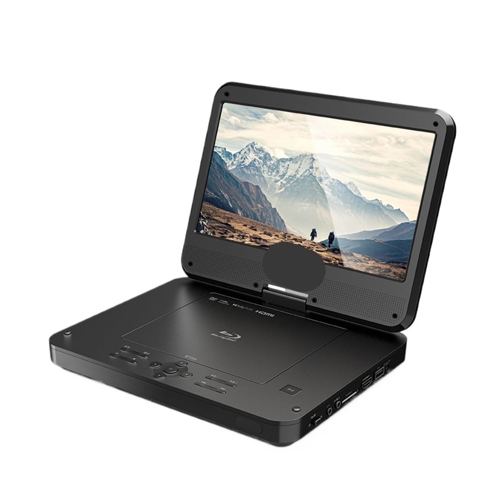 Dcdcd One Color Portable Mobile Blu-Ray Player 1080P Hd Playback Supports Bd25 Bd50 Dvd Cd Vcd Usb Hard Drive