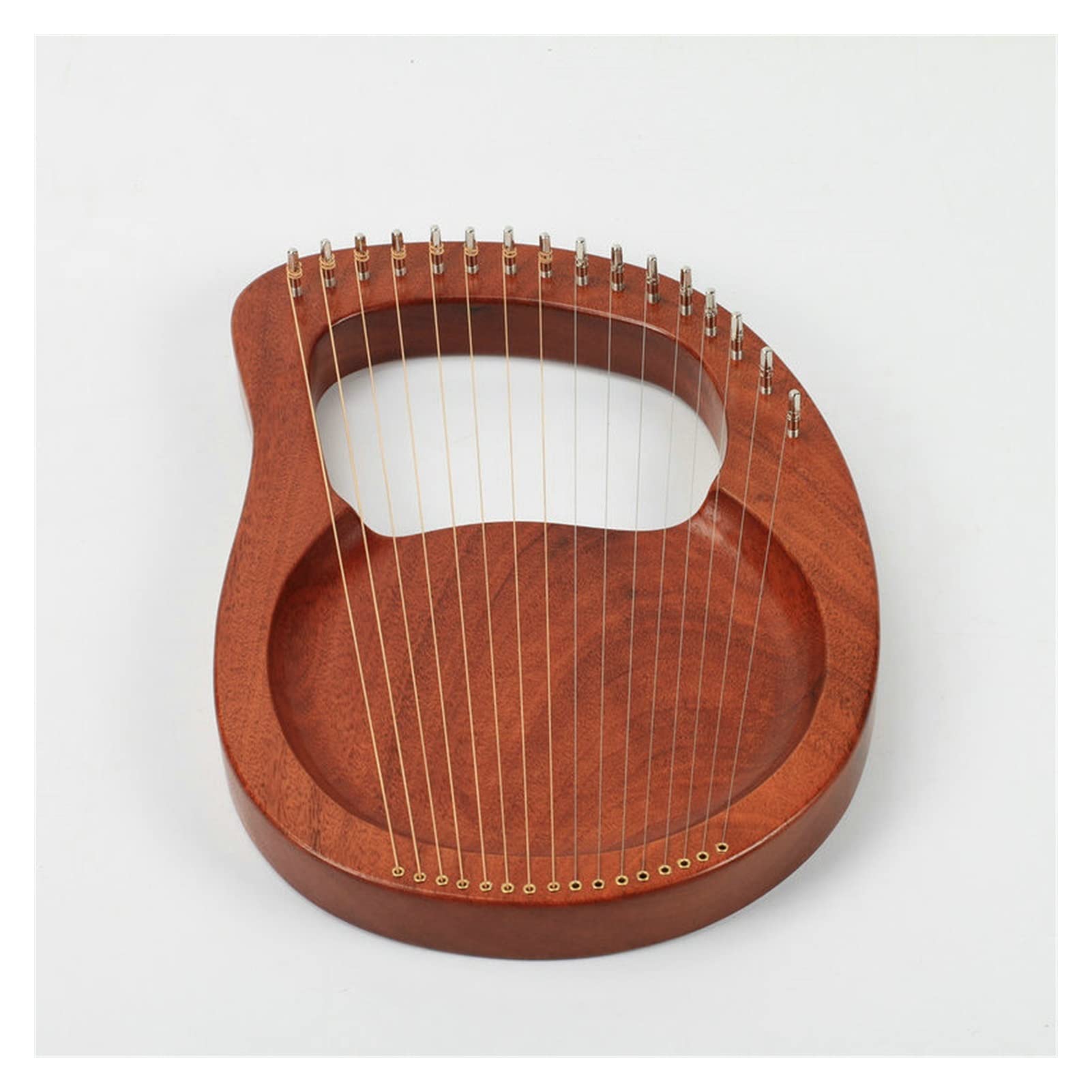 FLFL Tragbare Harfe 16 Saiten Leia Lyre Small Harp Einfach Und Leicht Zu Lernen Nische Musikinstrument Lyre