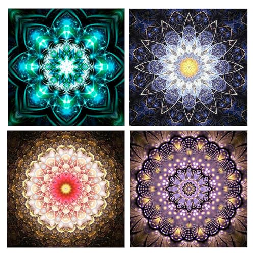 Pintura diamante Flor de la Vida ideal para decorar el salón y relajarse en casa