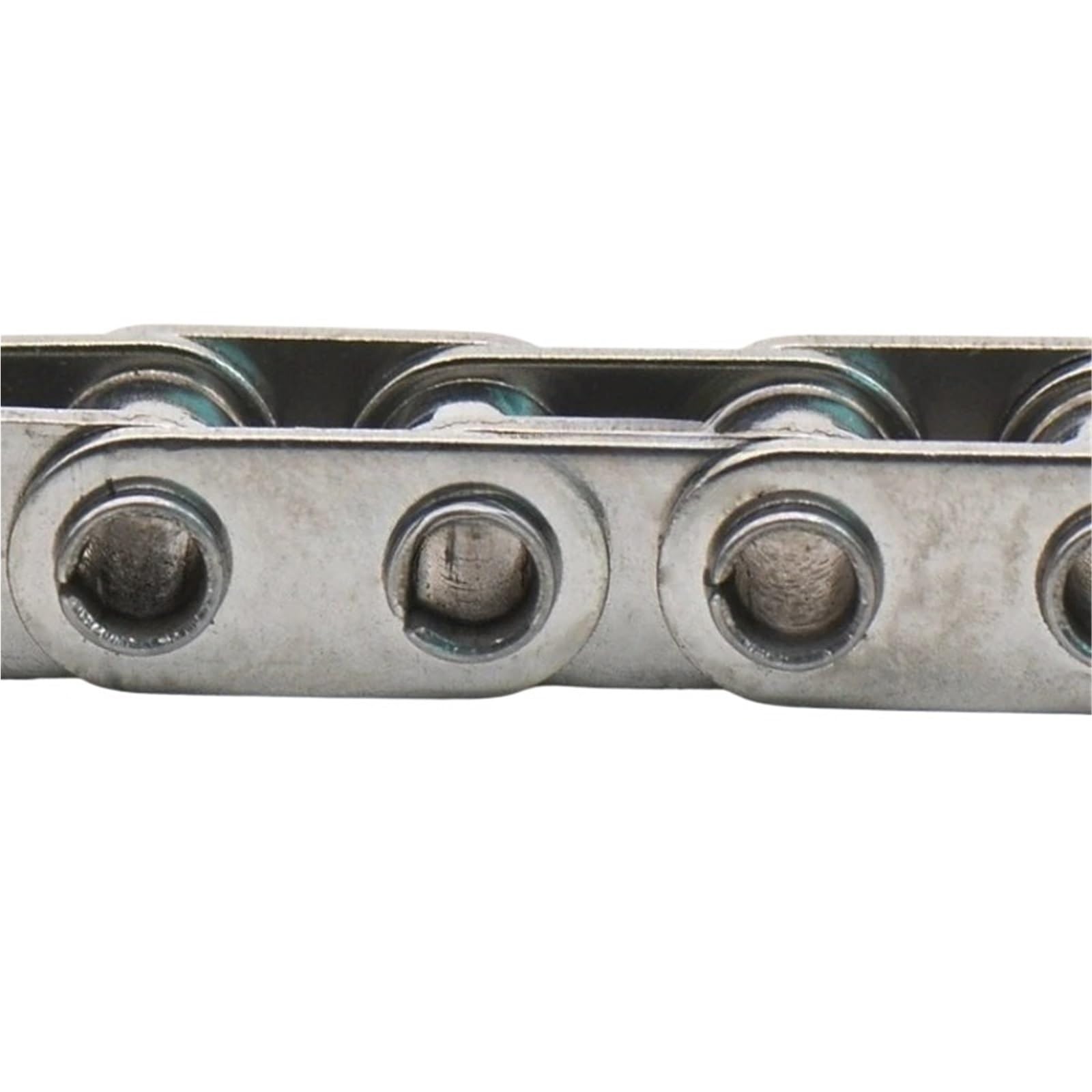 Rollenkette Aus Kohlenstoffstahl 1/1,5 Meter Hohlbolzenkette 06B/08B/10A/12A 304 Edelstahl-Rollenkette mit kurzer Teilung for industrielle Getriebe-Hohlkette(1 Meter(06B-1))