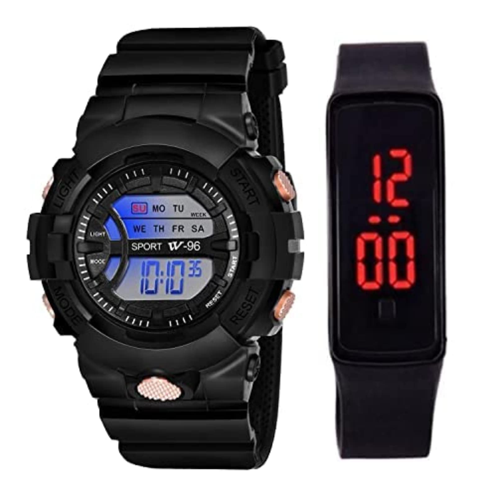 SBA PRIME Digital Multi Function Kids Sports Watch with Touch Screen LED Watch, Combo for Boys and Girls (Black) (B09VNRWSCR) Amazon Price History, Amazon Price Tracker