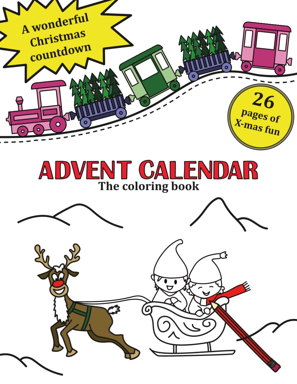 Advent Calendar - the coloring book
