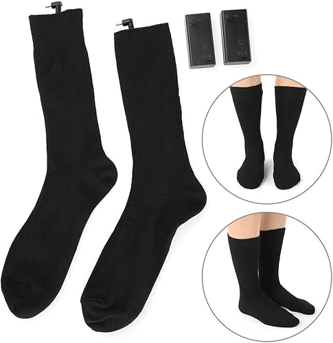 Miniatura 7 de Calcetines calefactables con batería eléctrica, calcetines eléctricos para hombres y mujeres, calcetines cálidos para invierno, para esquí,